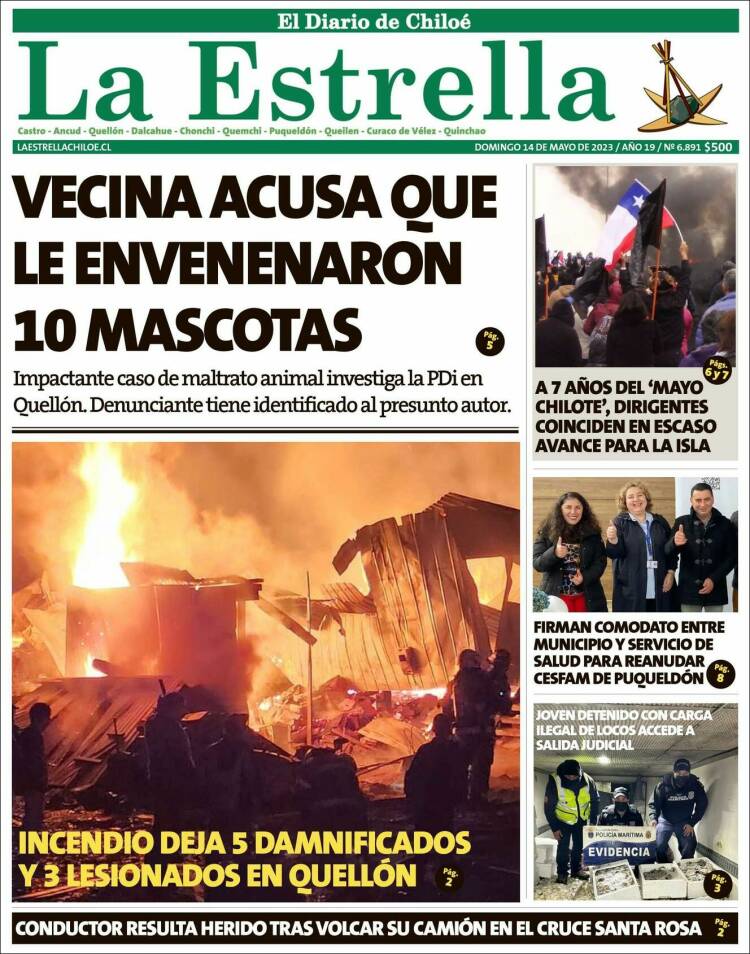 Portada de Estrella de Chiloé (Chile)