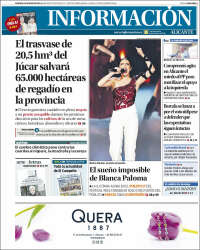 Portada de Diario Información (España)