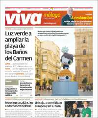 Portada de Viva Málaga (España)