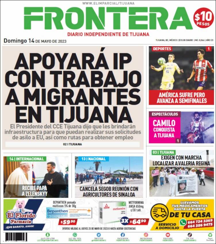 Portada de Frontera (Mexico)