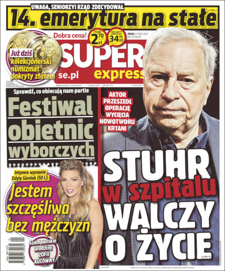 Portada de Super Express (Polonia)