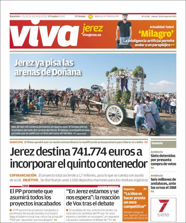 Portada de Información - Jerez (España)