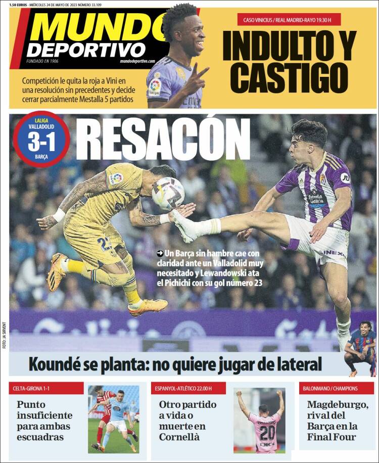 Portada de El Mundo Deportivo (España)