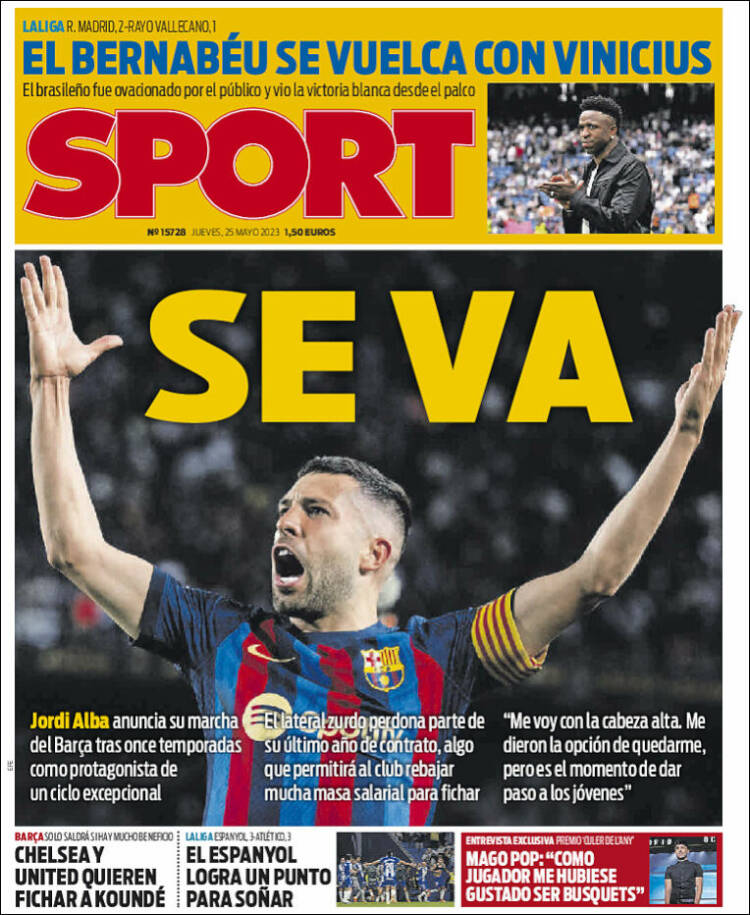 Portada de Sport (España)