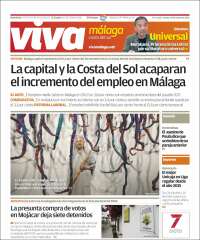 Portada de Viva Málaga (España)