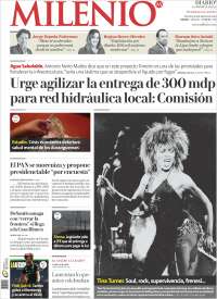 Portada de Milenio - Laguna (México)