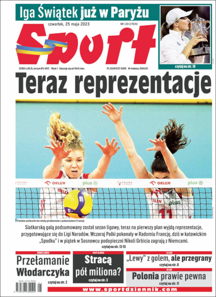 Portada de Katowicki Sport (Polonia)