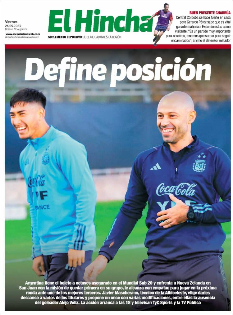Portada de El Hincha (Argentina)