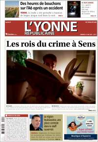 Portada de L'Yonne-Républicaine (Francia)