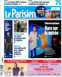 Portada de Le Parisien (Francia)