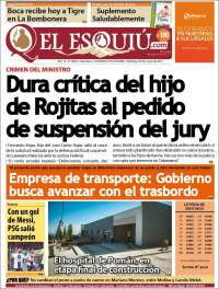 Portada de El Esquiu (Argentina)