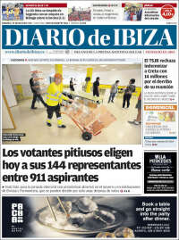 Portada de Diario de Ibiza (España)