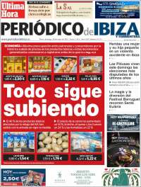 Portada de Periódico de Ibiza (España)