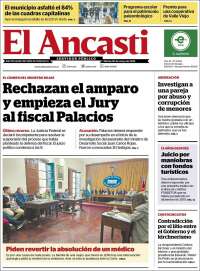 Portada de El Ancasti (Argentina)