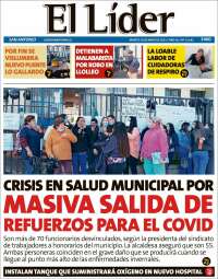 Portada de Lider de San Antonio (Chile)