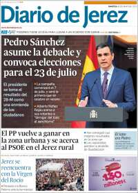 Portada de Diario de Jerez (España)