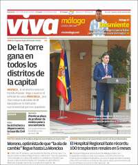 Portada de Viva Málaga (España)