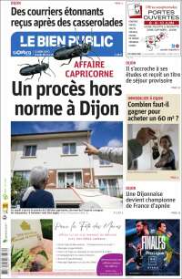 Portada de Le Bien Public (Francia)