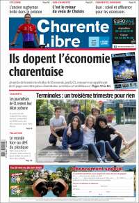 Portada de Charente Libre (Francia)