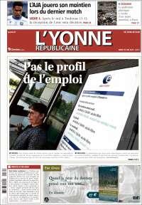 Portada de L'Yonne-Républicaine (Francia)