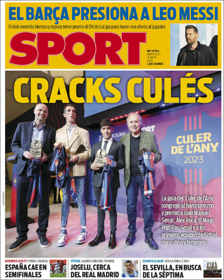 Portada de Sport (España)