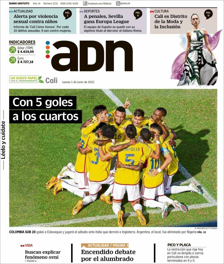 Portada de ADN - Cali (Colombia)