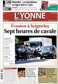 Portada de L'Yonne-Républicaine (Francia)