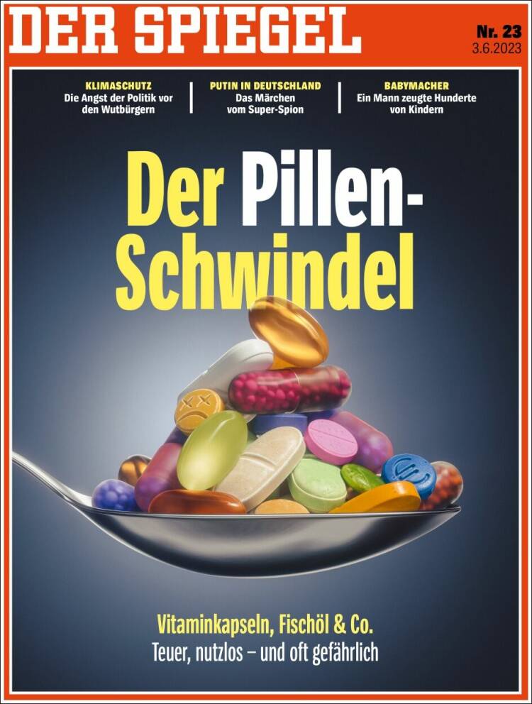 Portada de Der Spiegel (Alemania)