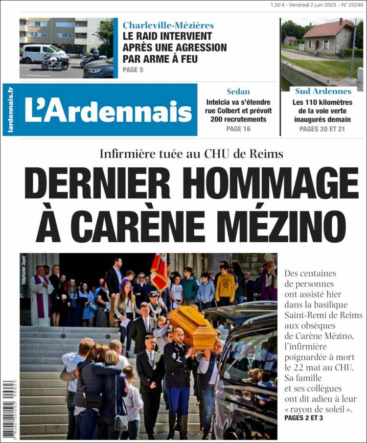 Portada de L'Ardenais (France)