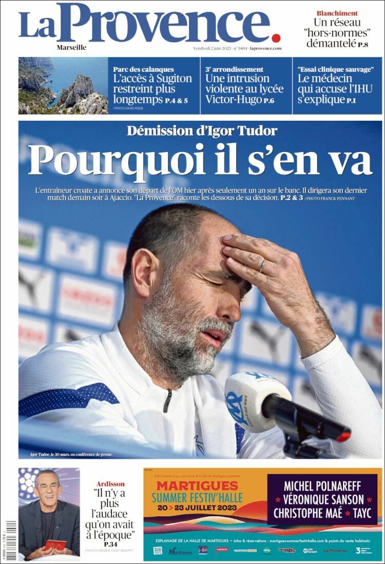 Portada de La Provence (France)