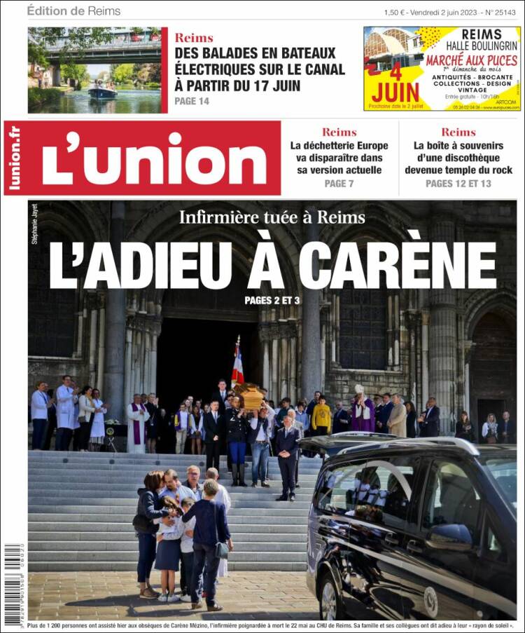 Portada de L'Union (France)