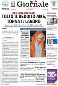 Portada de il Giornale (Italia)