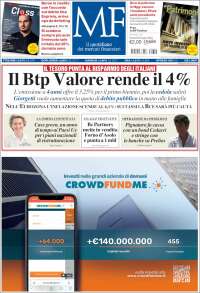 Portada de Milano Finanza (Italia)