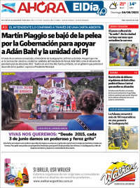 Portada de El Día de Gualeguaychú (Argentina)