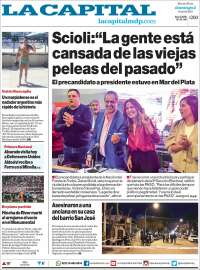 Portada de Diario La Capital - Mar del Plata (Argentina)