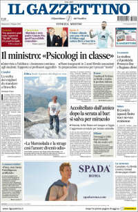 Portada de Il Gazzettino (Italy)