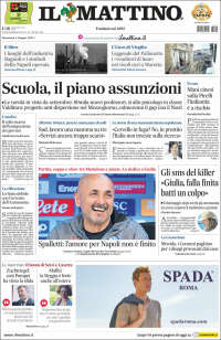 Portada de Il Mattino (Italy)