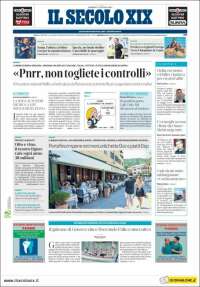 Portada de Il Secolo XIX (Italy)