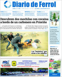 Portada de Diario de Ferrol (España)