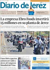 Portada de Diario de Jerez (España)