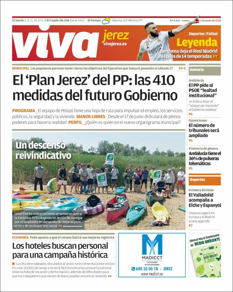 Portada de Información - Jerez (España)