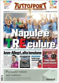 Portada de Tuttosport (Italy)