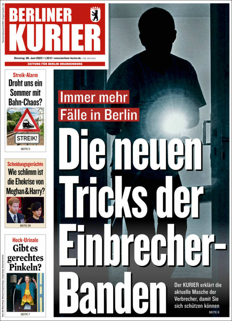 Portada de Berliner Kurier - Startseite BK (Germany)