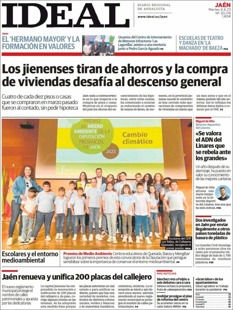 Portada de El Ideal de Jaén (Spain)