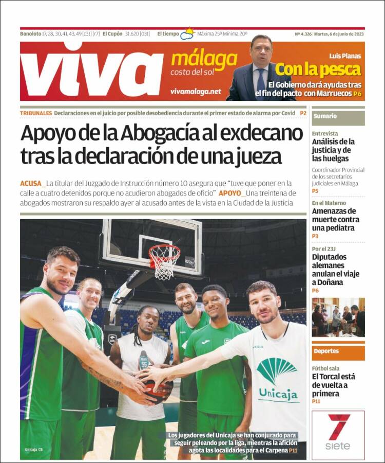 Portada de Viva Málaga (Spain)