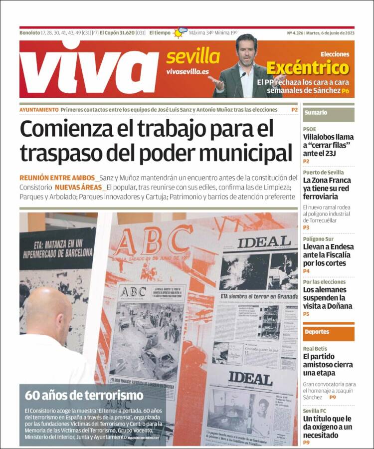 Portada de Viva Sevilla (Spain)