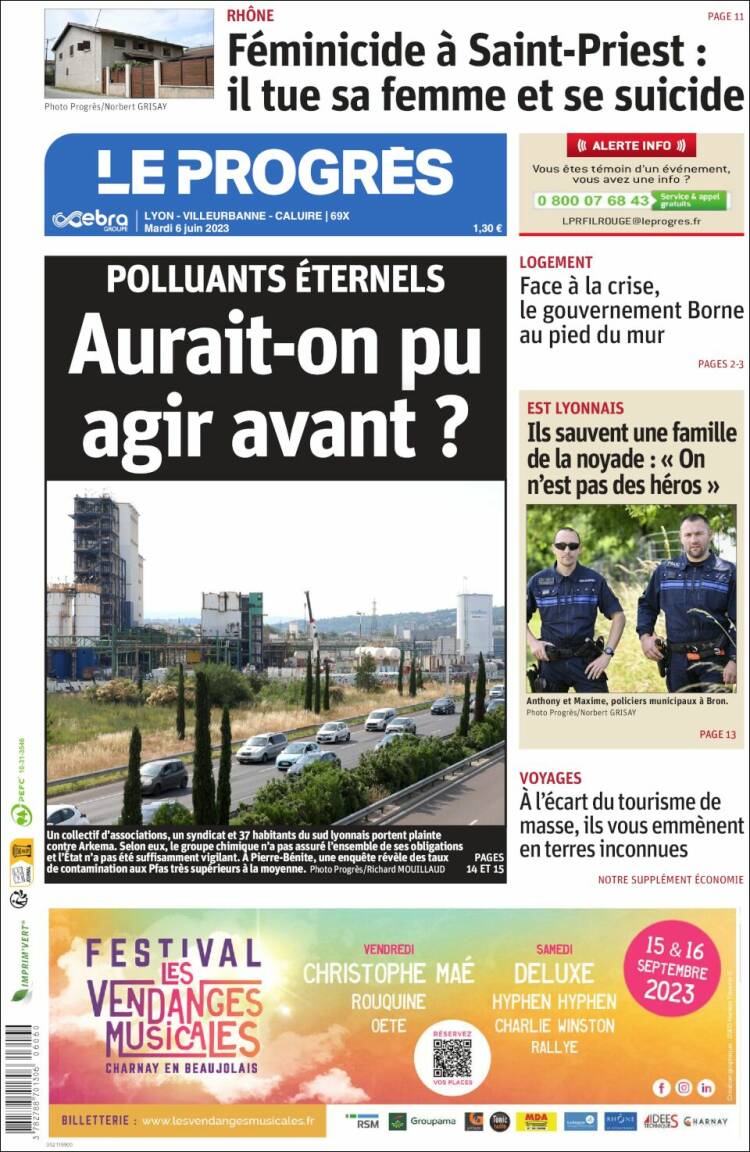Portada de Progres de Fecamp (France)