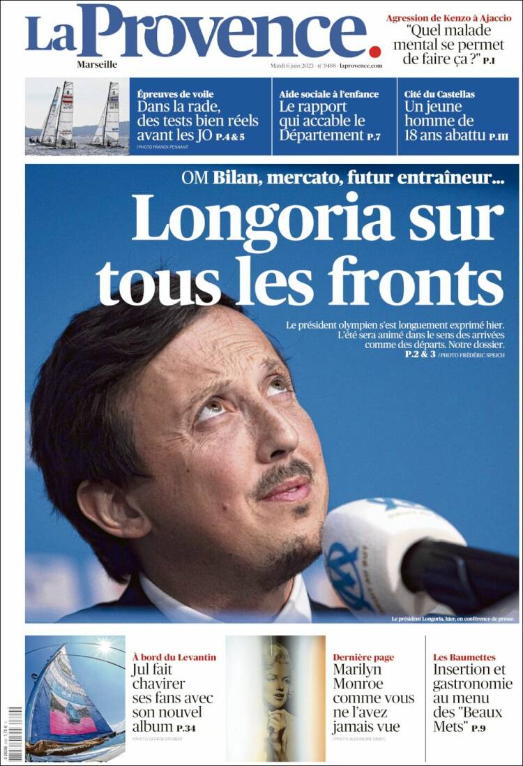 Portada de La Provence (France)
