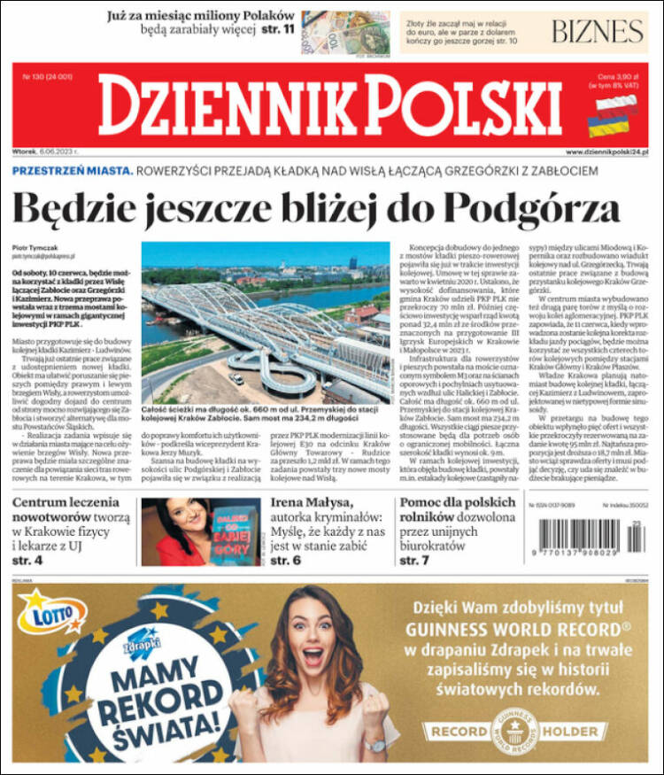 Portada de Dziennik (Poland)
