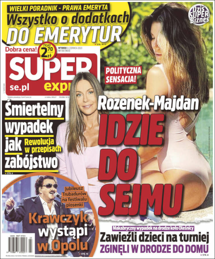 Portada de Super Express (Poland)